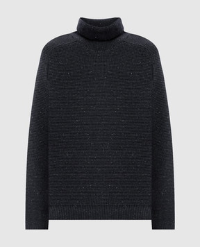 Peserico Gray sweater with wool, silk and cashmere S99422F0709095