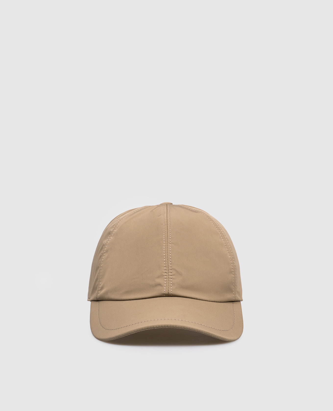 

Khaki cap with logo Peserico