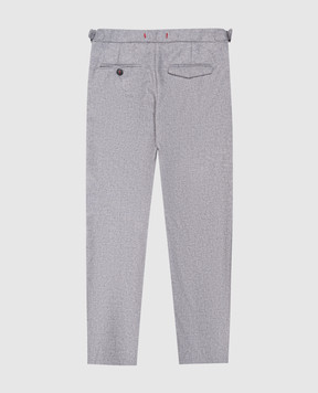 Little Baronio Children's gray pants with wool W1819MONDRY