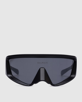 Balmain Black Espion sunglasses with logo BPS157A138