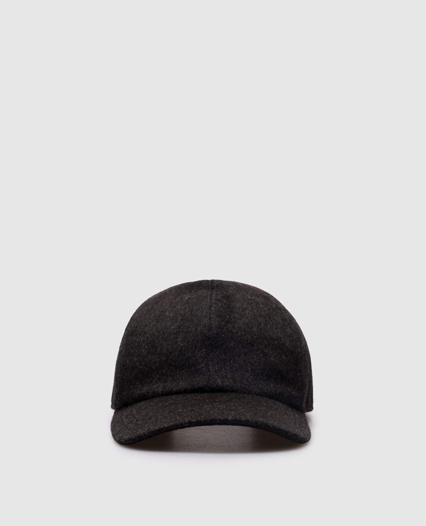 

ROBINSON gray wool and cashmere cap MooRER, Grey