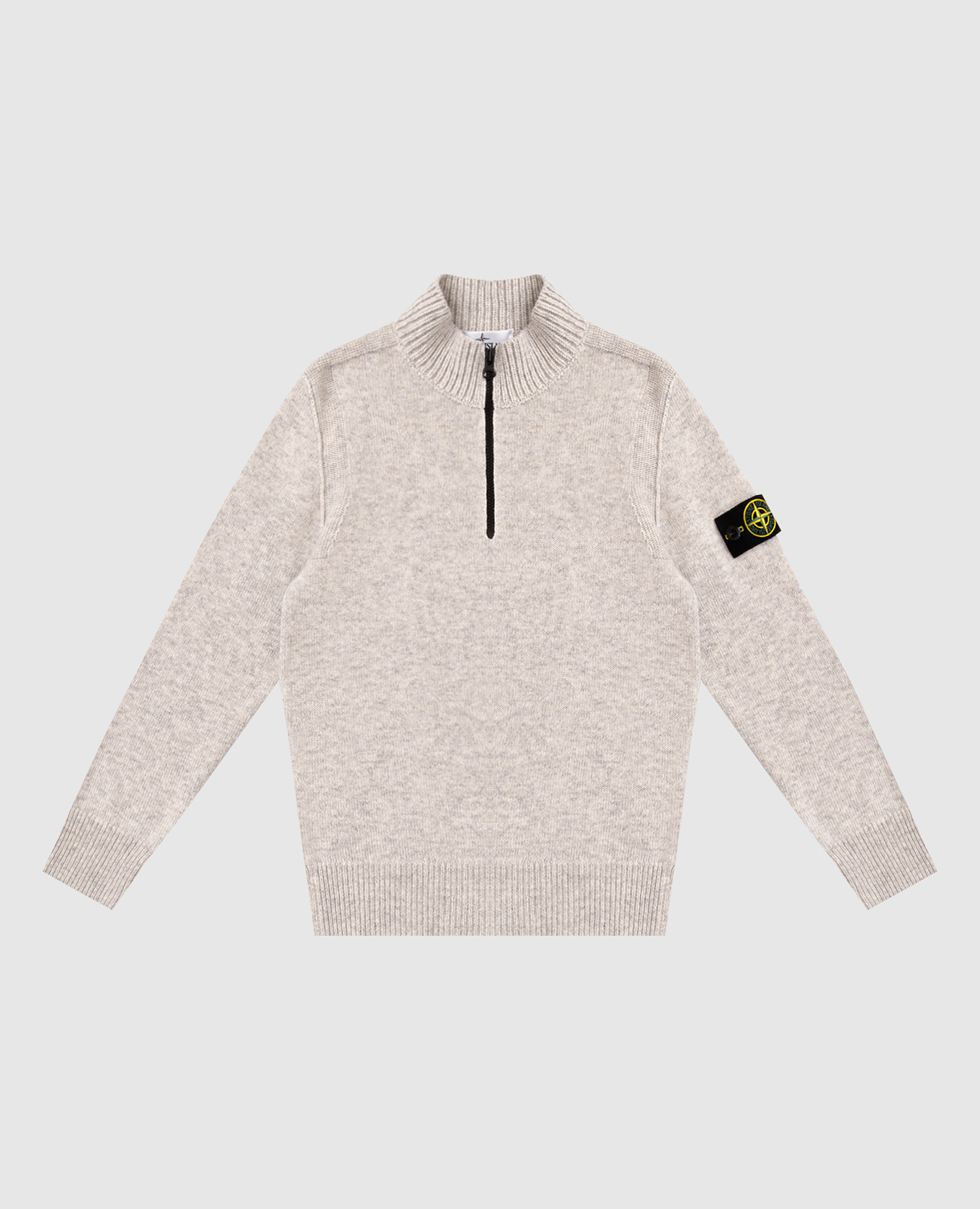 

Children's gray sweater with wool and cashmere Stone Island, Grey