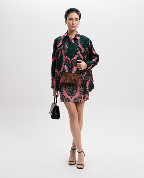 La DoubleJ Pink shirt with textured pattern JAC0112JCQ084OLT01
