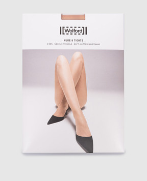 Wolford Brown tights 8 den 10272