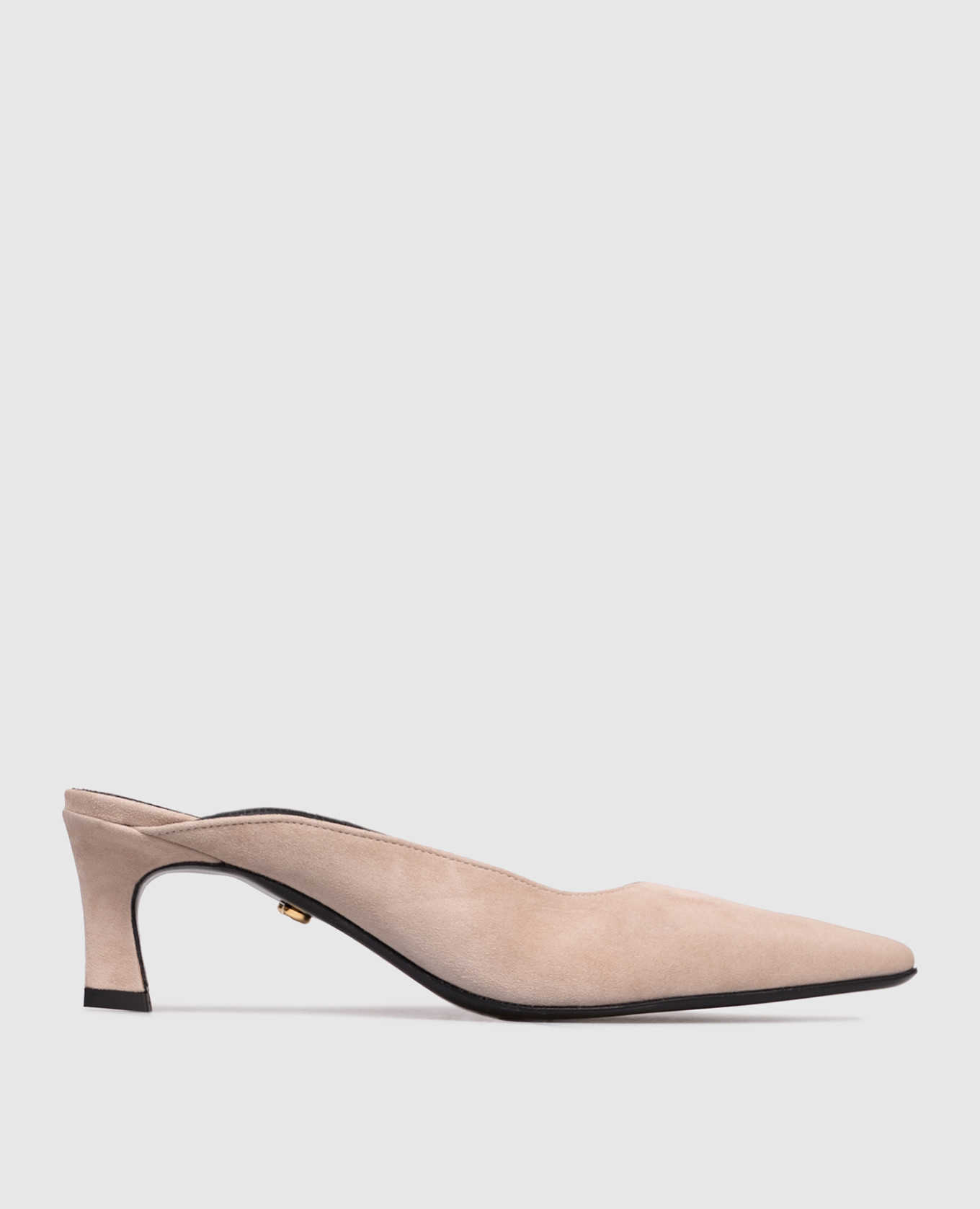 

Beige suede mules Babe Pay Pls