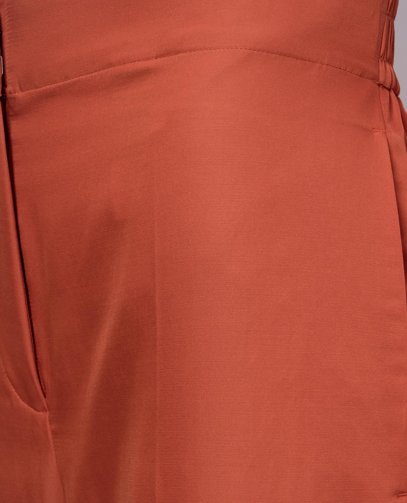 

Orange Thurlow silk trousers JOSEPH