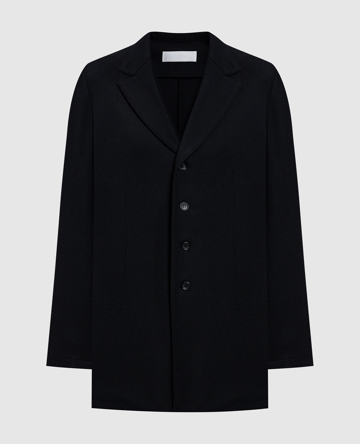 Black wool jacket Intoca