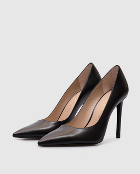 Stuart Weitzman Black leather Power shoes SK364