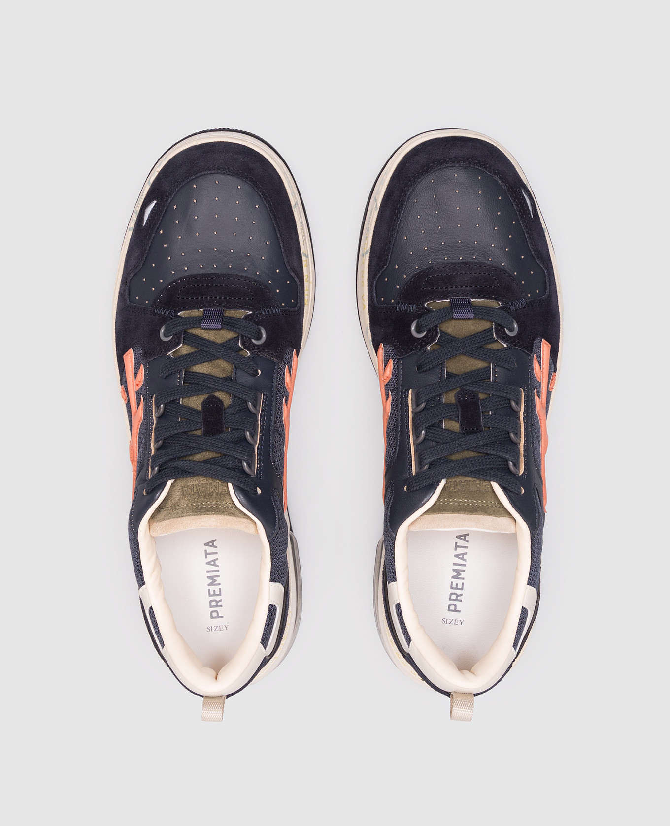 

DRAKE blue combination sneakers Premiata