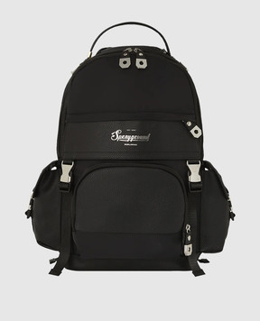 Sprayground Children's black backpack with logo 910B7018NSZ