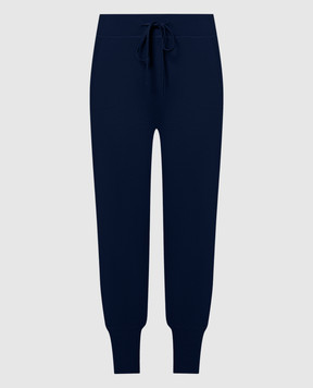 Allude Blue joggers with silk and cashmere 24262024