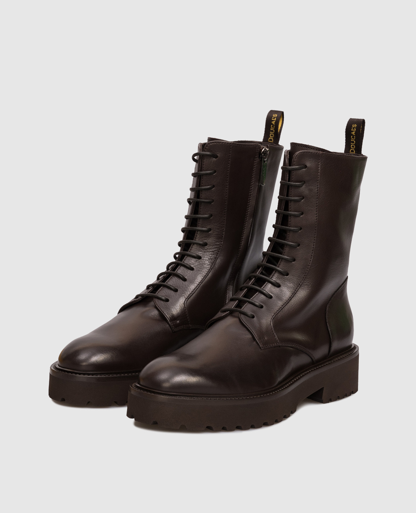 

Brown leather boots Doucal's