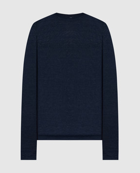Brunello Cucinelli Blue cashmere and silk sweater M13800000P