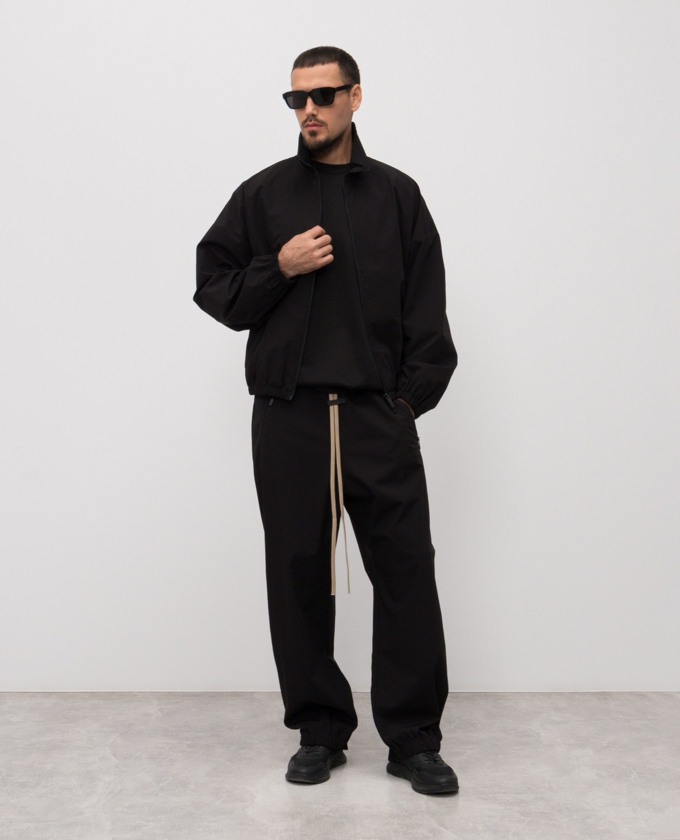 

Black joggers with logo patch Fear of God