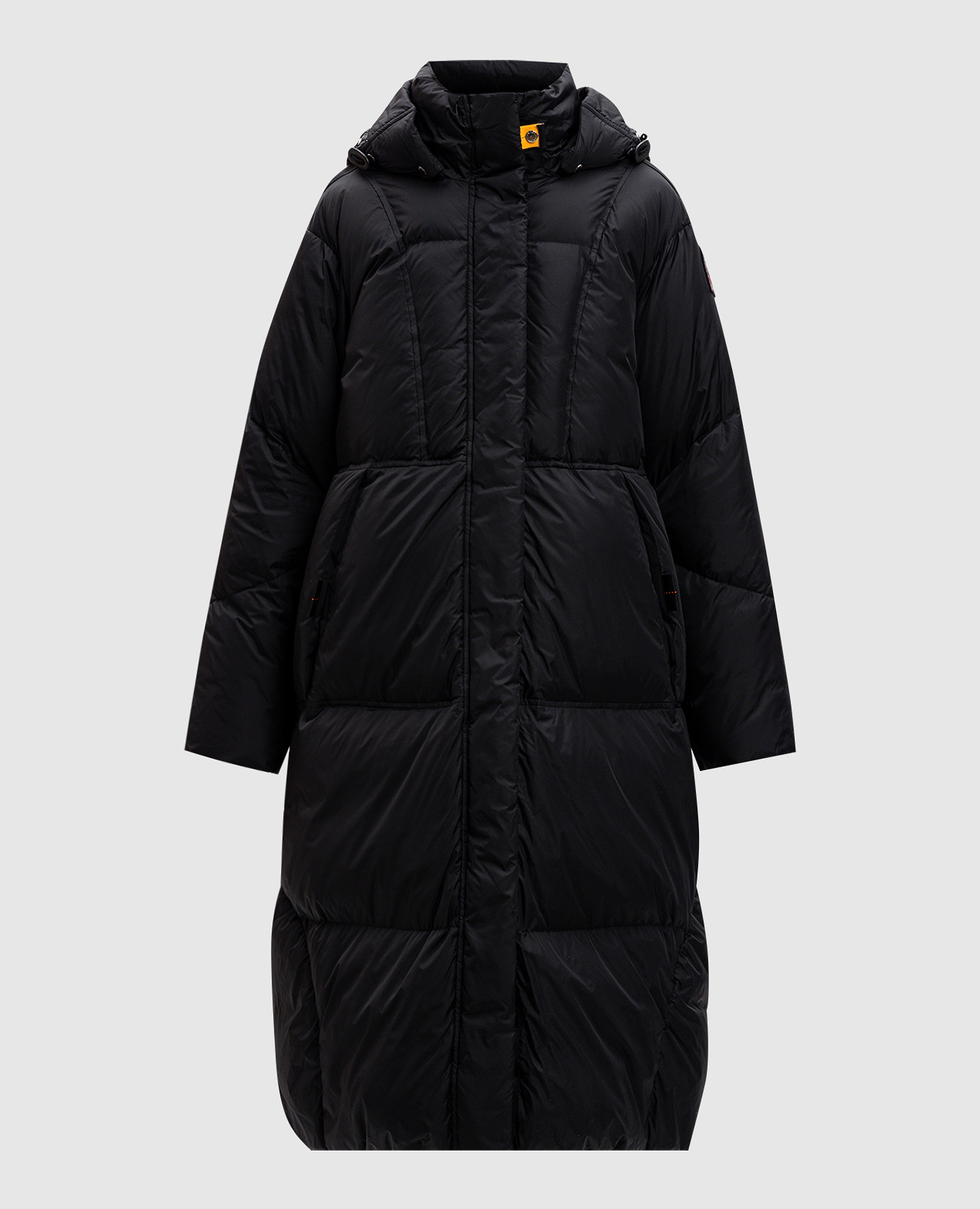 

Liu black elongated down jacket Parajumpers