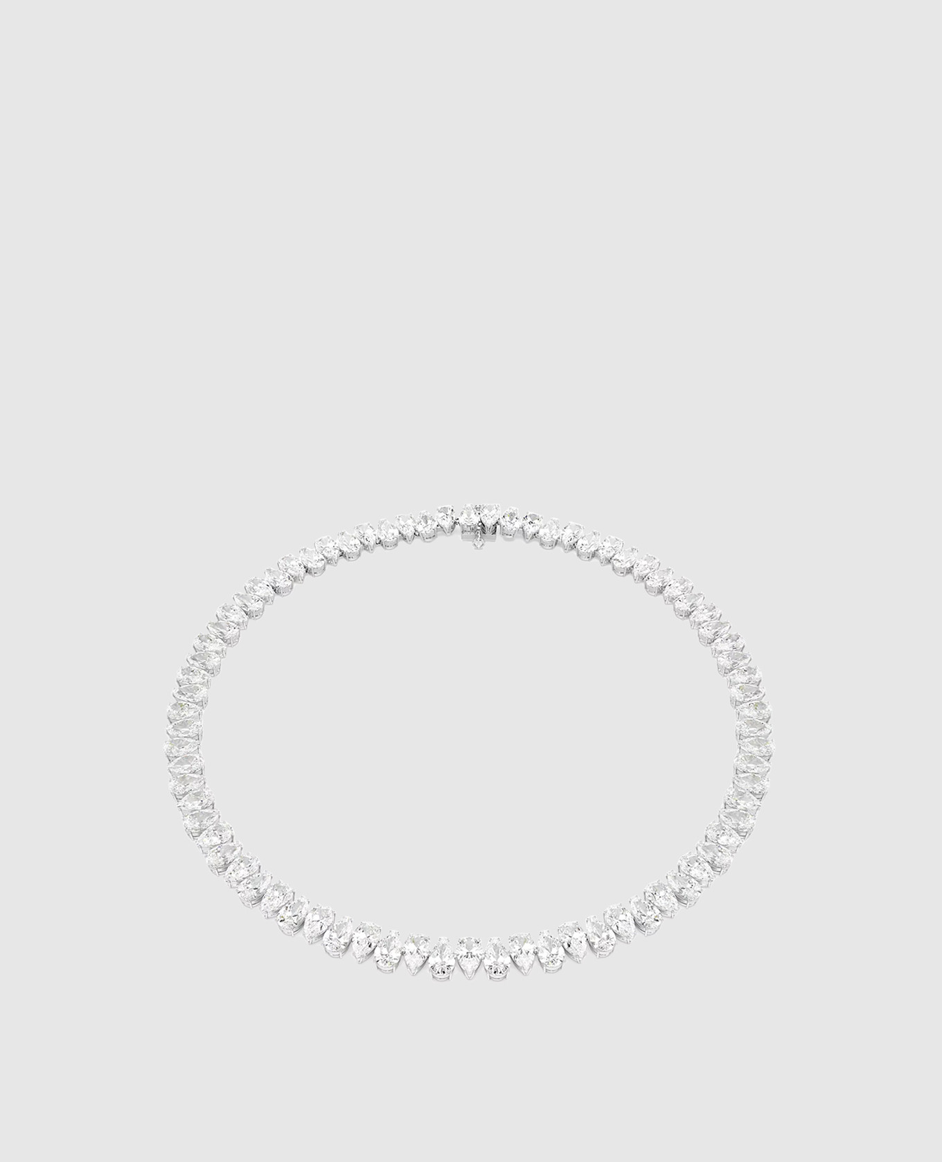 

Matrix Tennis Silver Necklace Swarovski