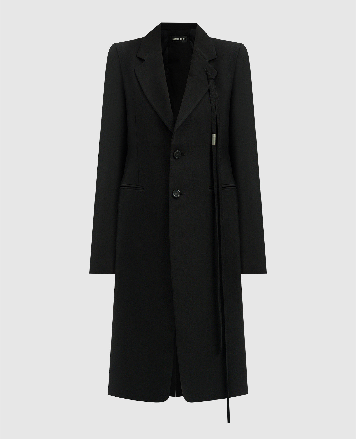 

Alea black coat Ann Demeulemeester