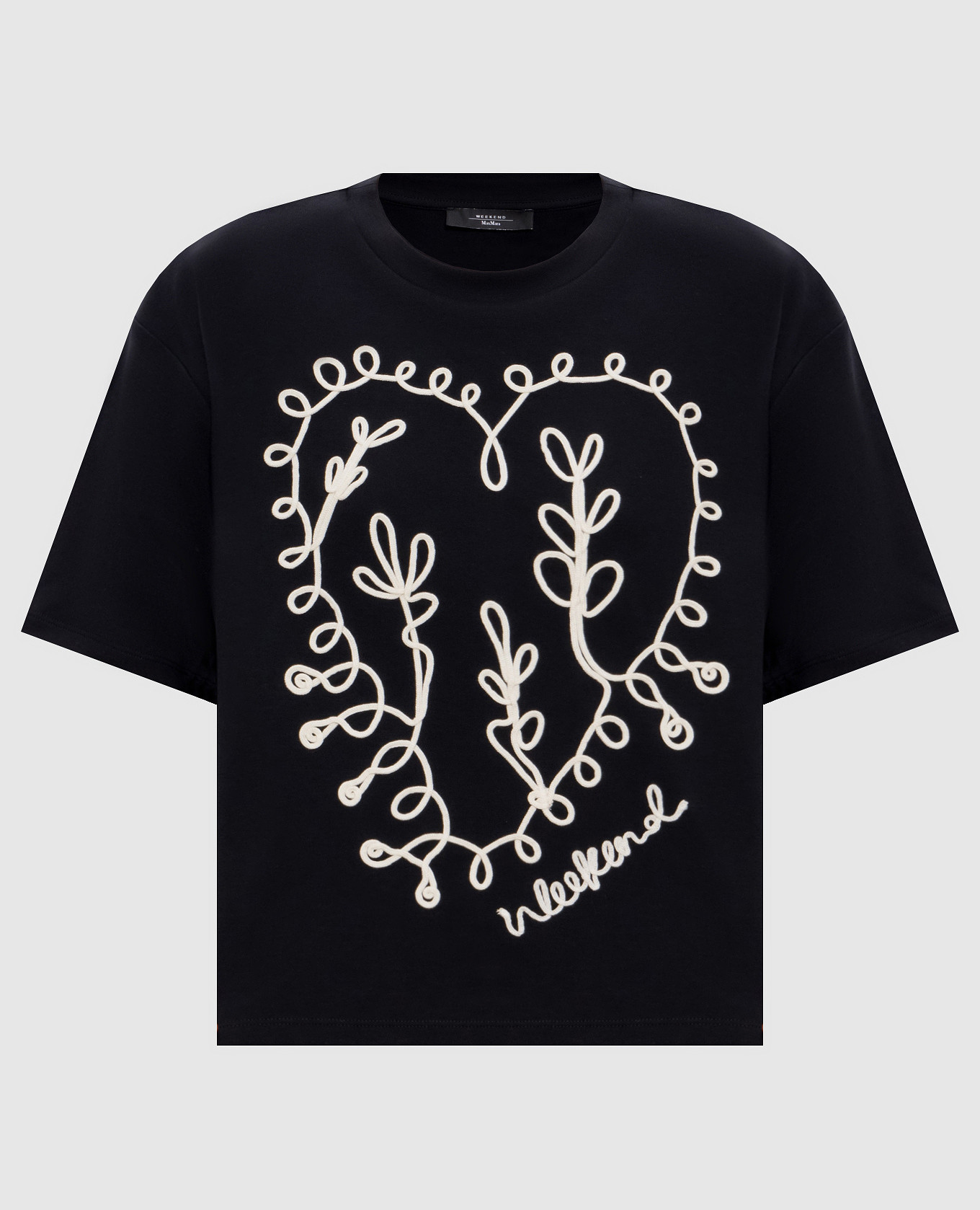 

Black T-shirt LECCO Max Mara Weekend