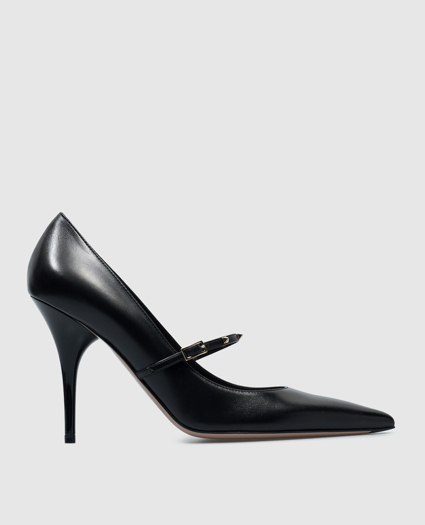 

Black leather Mary Jane pumps Valentino