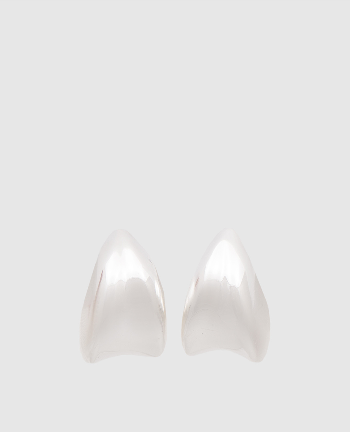 

Nouveaux Puff silver earrings Jenny Bird