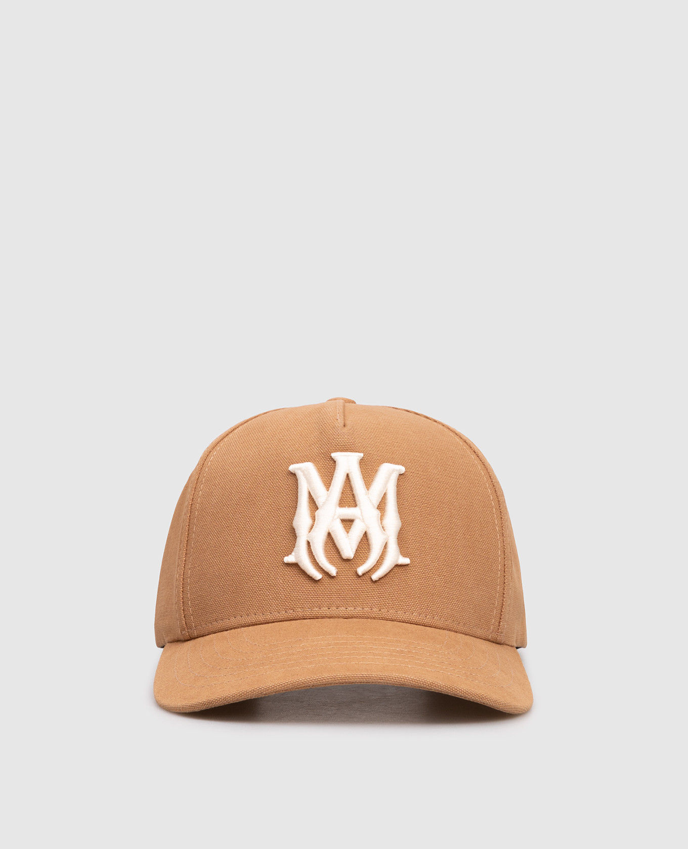 

Brown cap with logo AMIRI