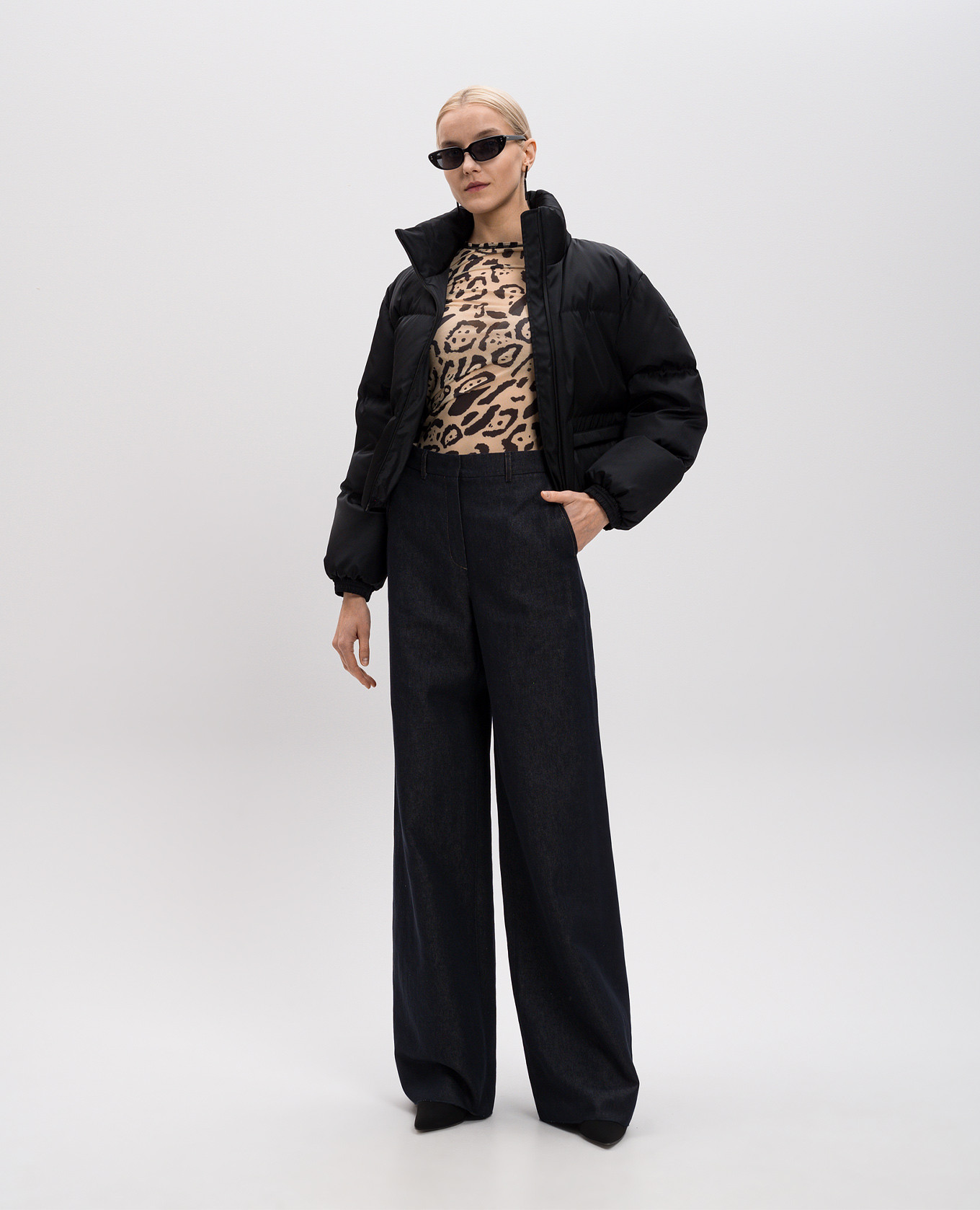 

Blue MURGE pants with linen Max Mara