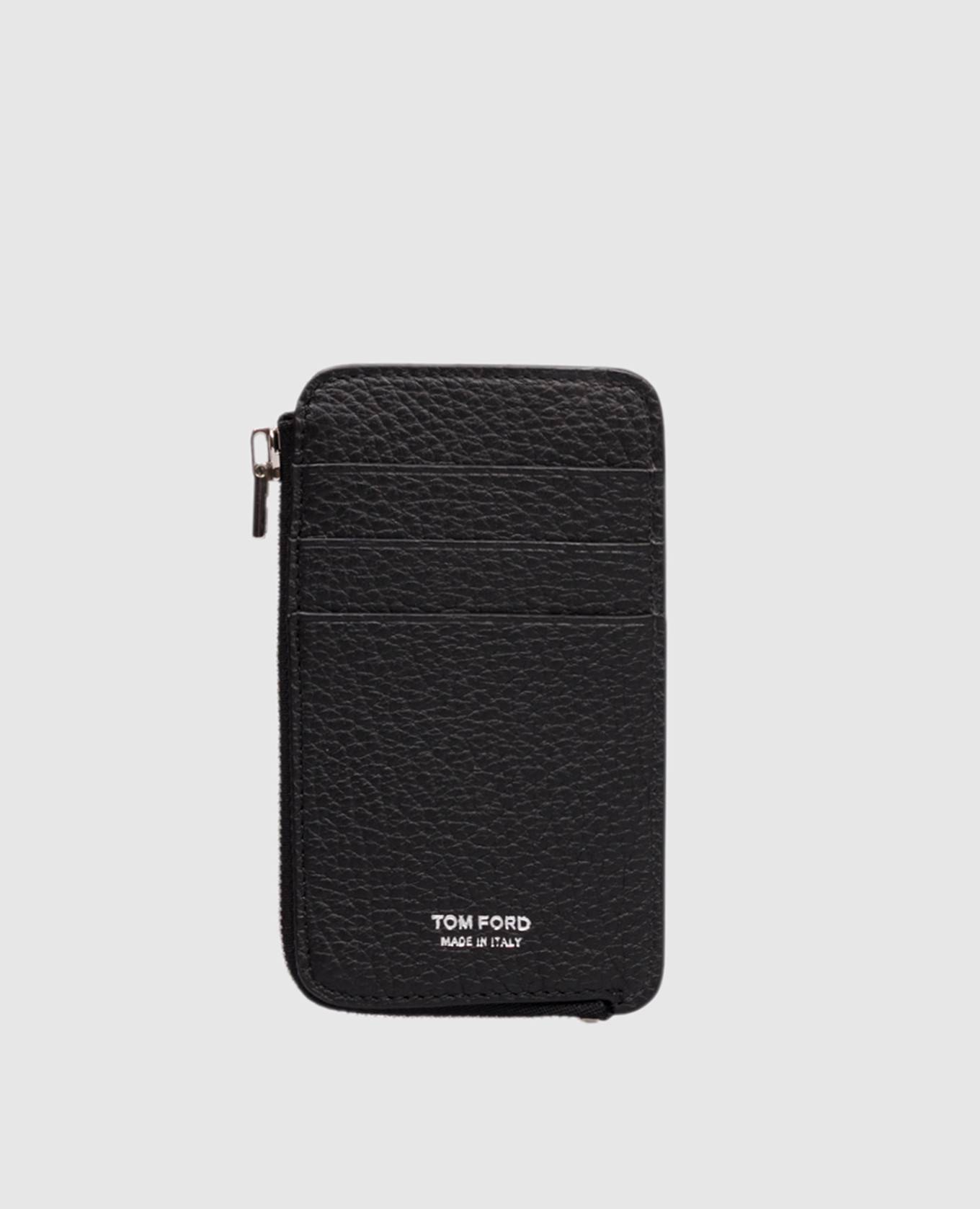 Black leather cardholder Tom Ford