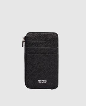 Tom Ford Black leather cardholder YH419LCL499S