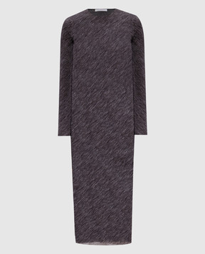 Philosophy di Lorenzo Serafini Gray dress A04525738