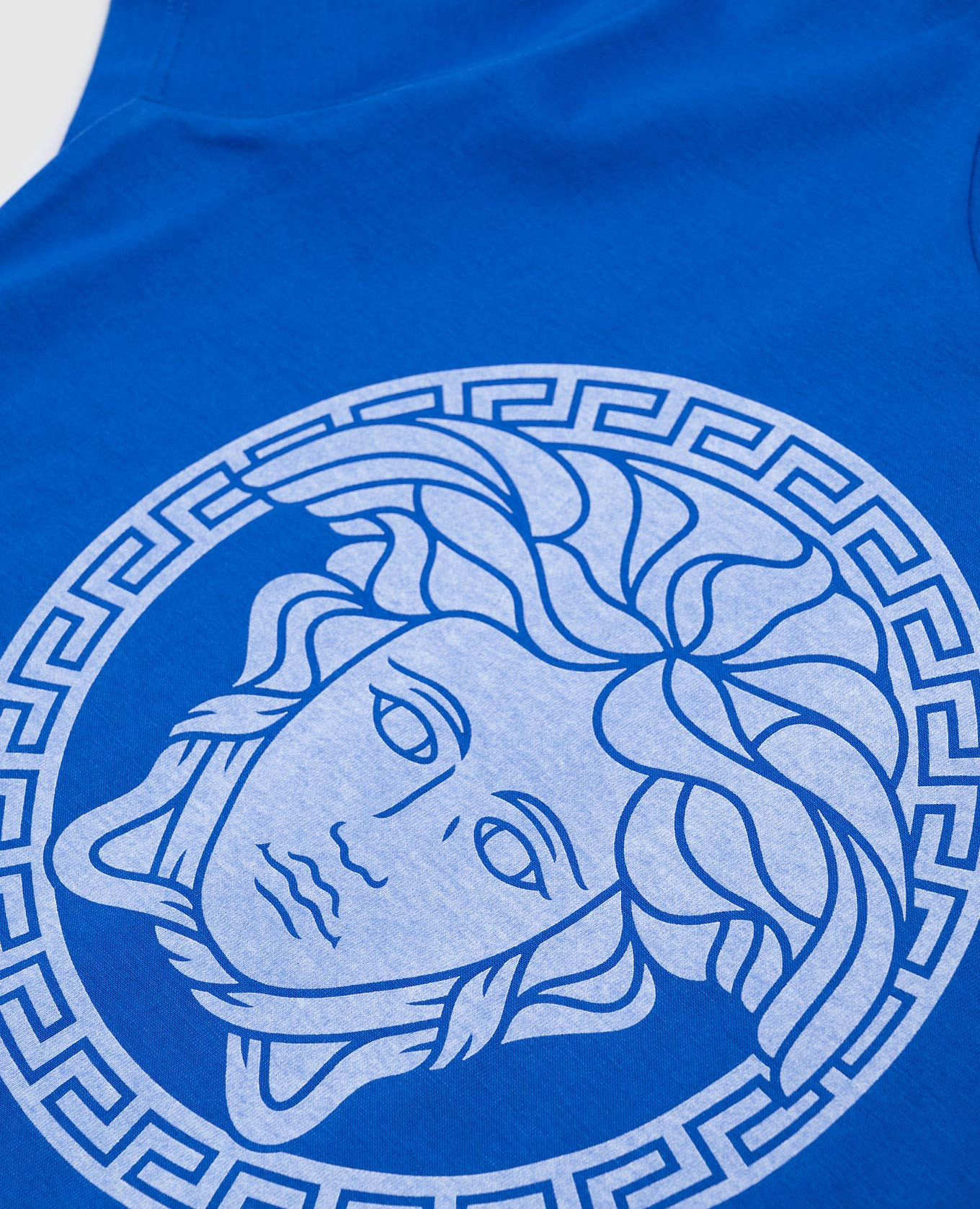 

Children's blue Medusa T-shirt Versace