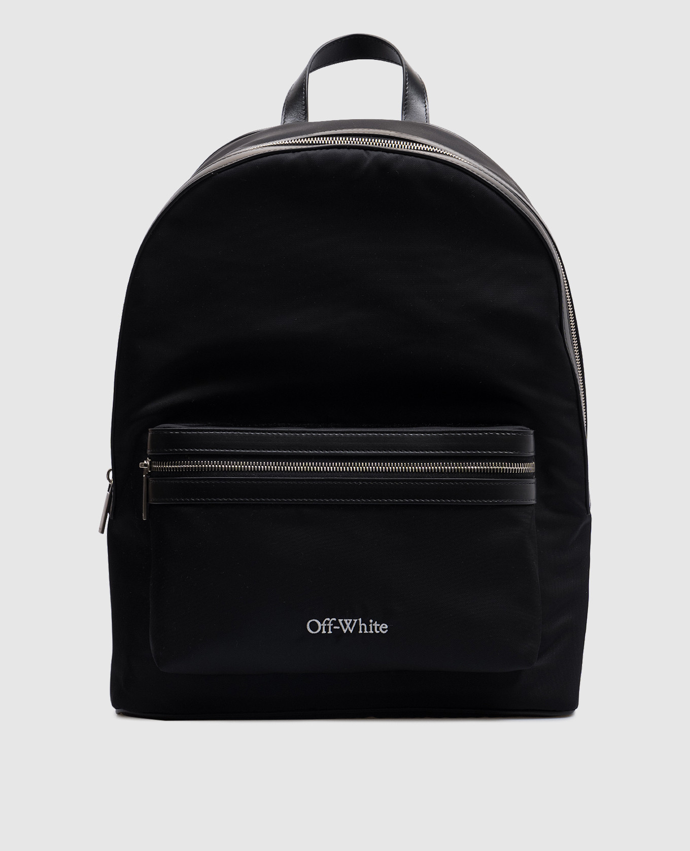 

Black backpack with logo embroidery Off-White