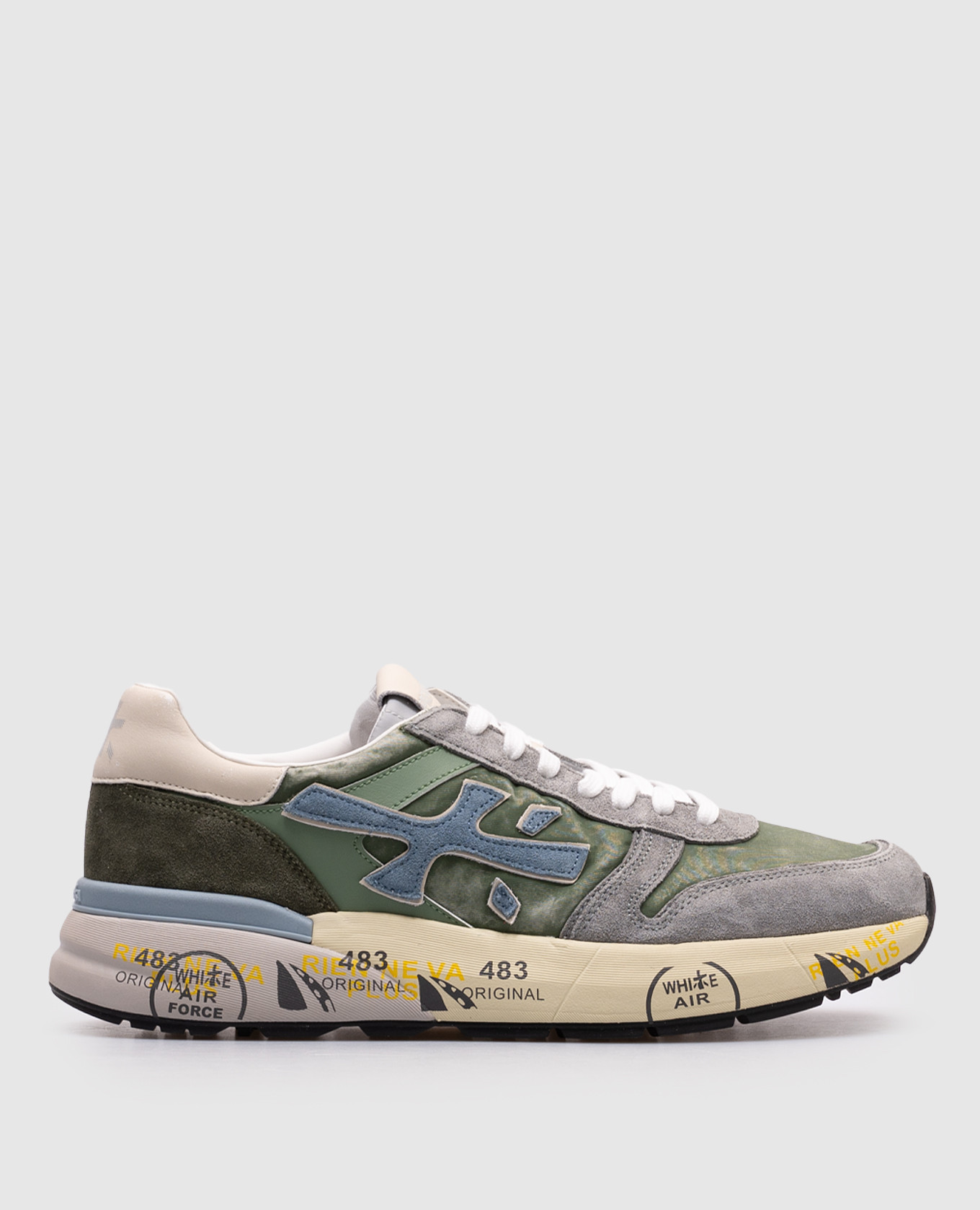 Green combination sneakers MICK Premiata