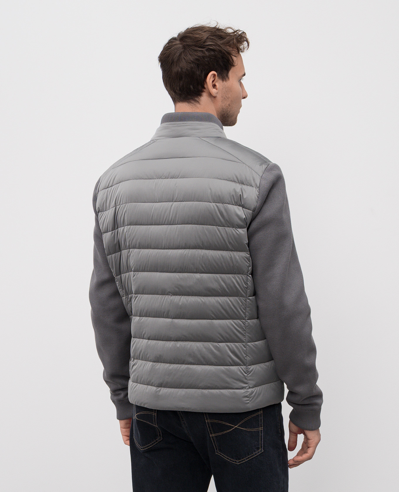 

Gray down jacket CATTANEO MooRER, Grey