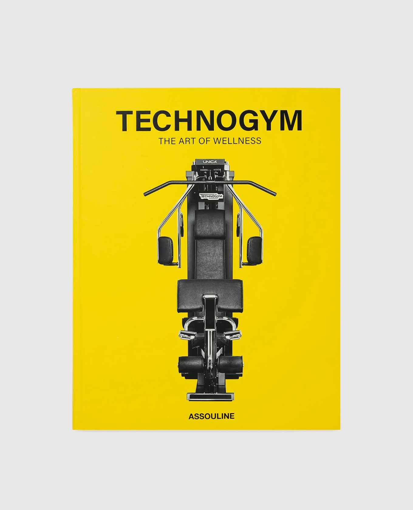 

The book Technogym: The Art of Wellness Assouline, Yellow