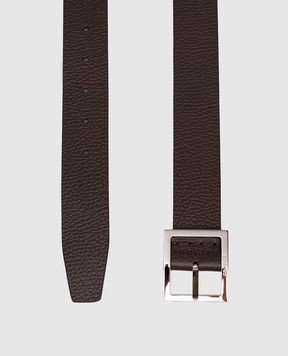 Orciani Reversible leather belt with logo engraving U08311DDO