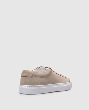 MooRER BOLDINI suede sneakers in khaki color BOLDINIP5