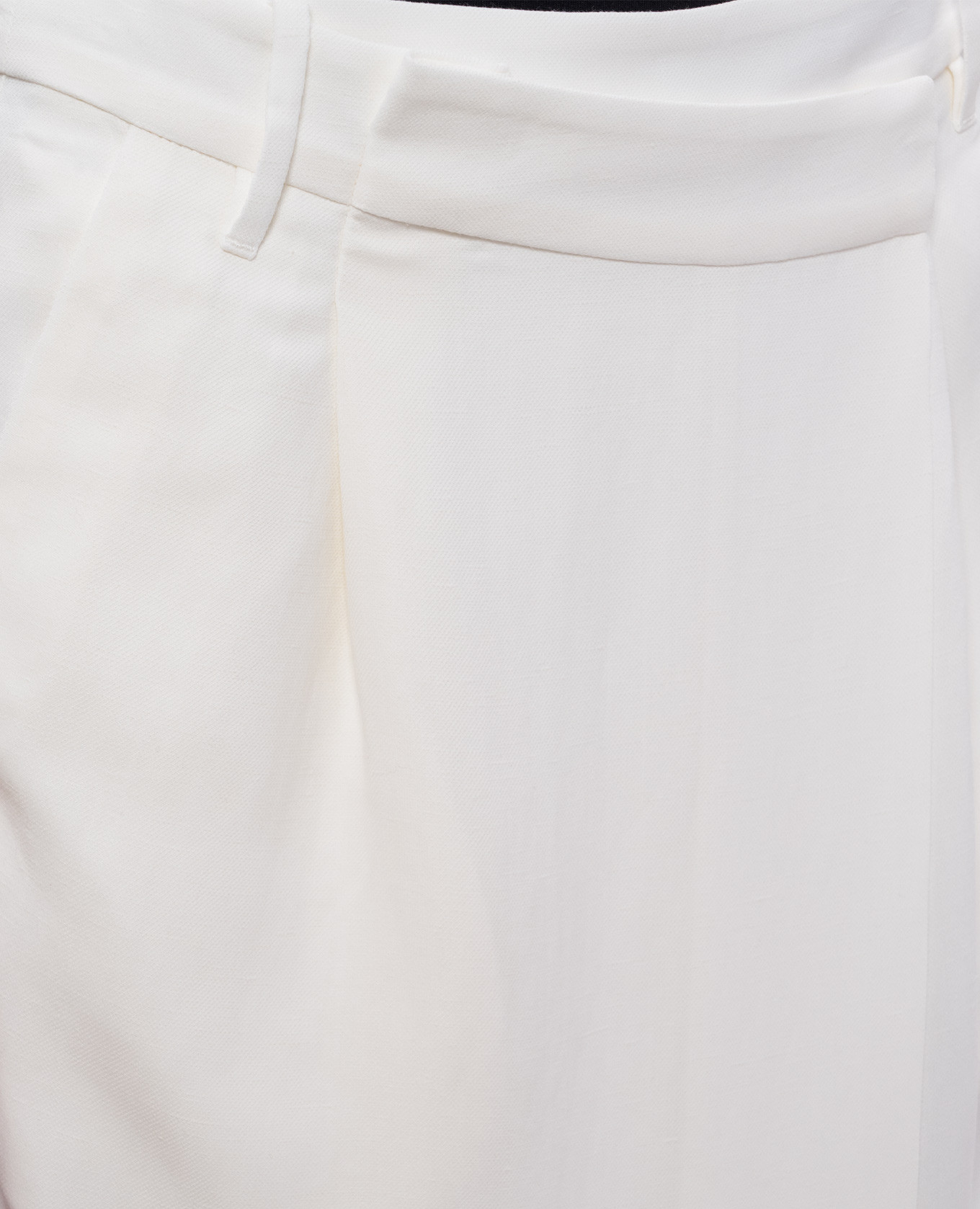 

White linen pleated skirt Brunello Cucinelli
