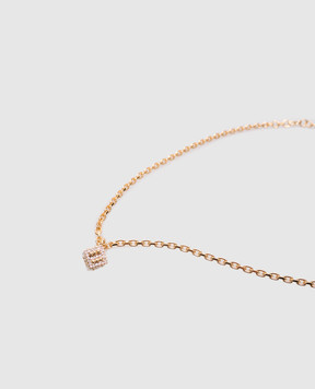 Off-White Mini Dice Gold Chain OWOB13NS25MET001