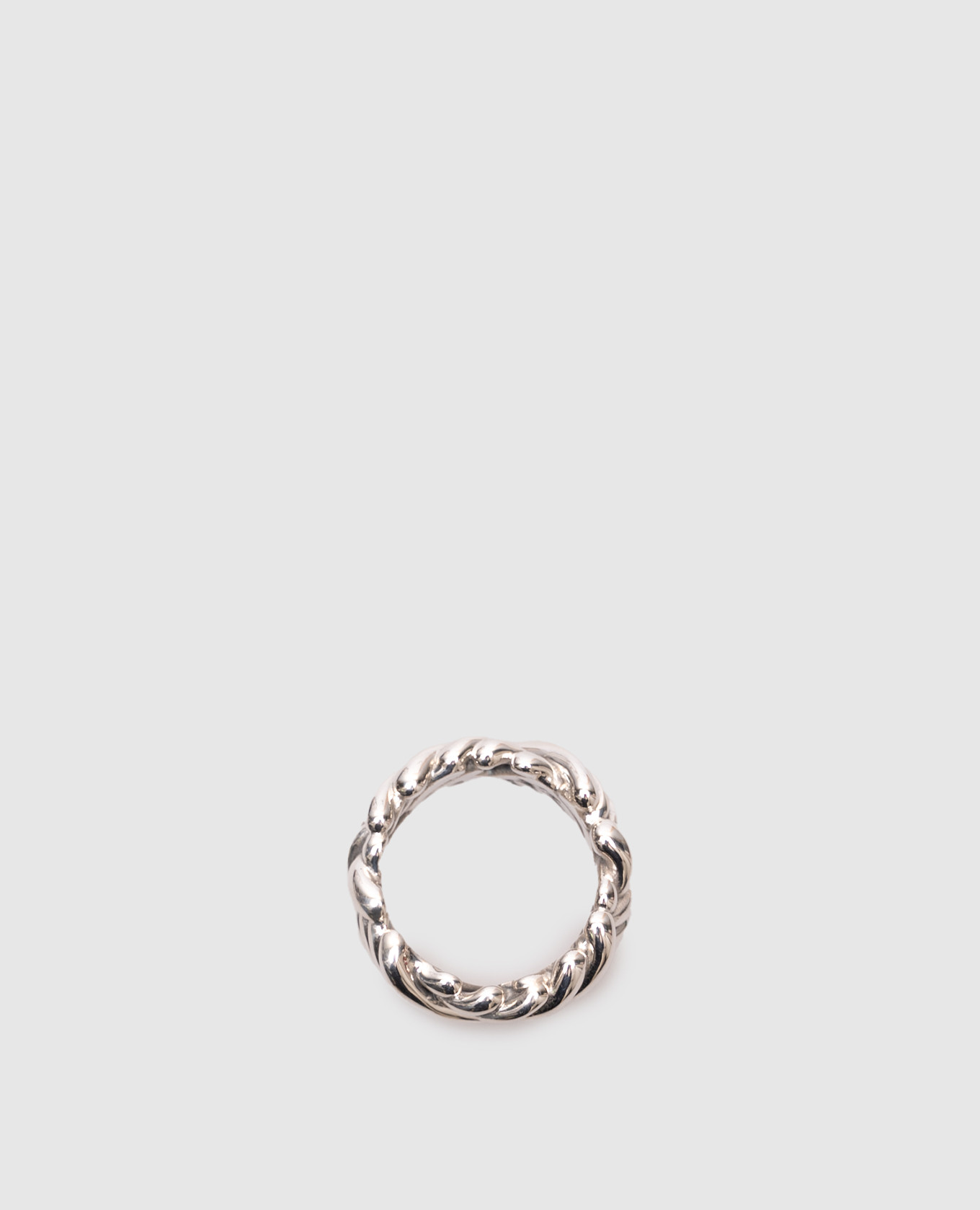 

Intreccio silver ring Bottega Veneta