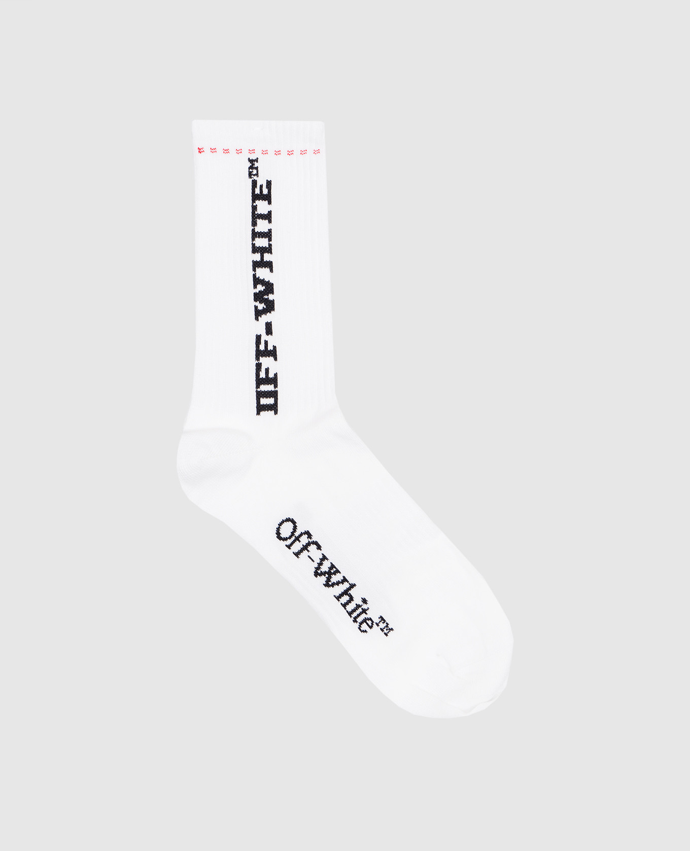 Off-White White socks with logo