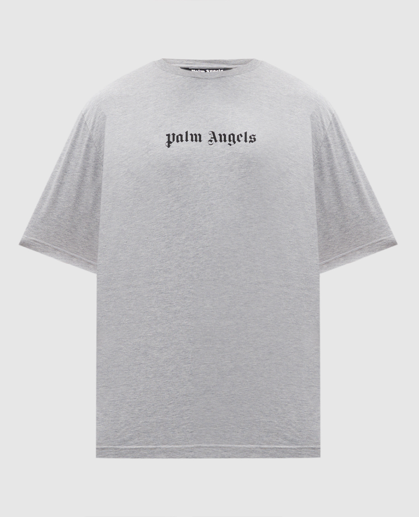 

Gray t-shirt with logo print Palm Angels, Grey
