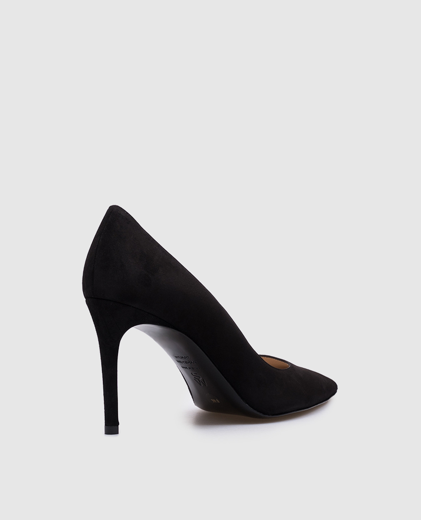 

Black suede Power shoes Stuart Weitzman