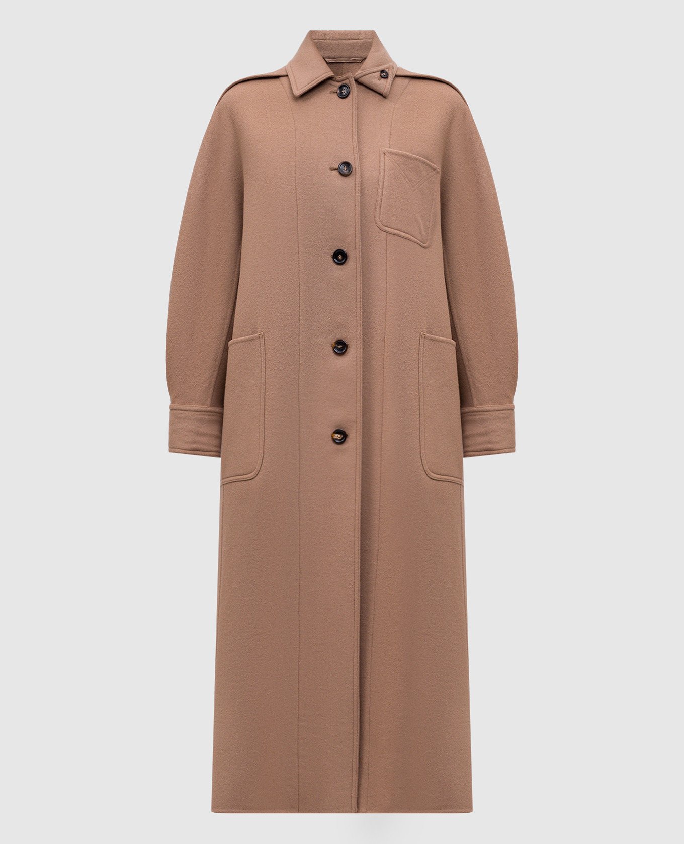 

ALDO brown wool and cashmere coat Max Mara