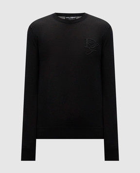 Dolce&Gabbana Black cashmere jumper GXX02ZJAWXR
