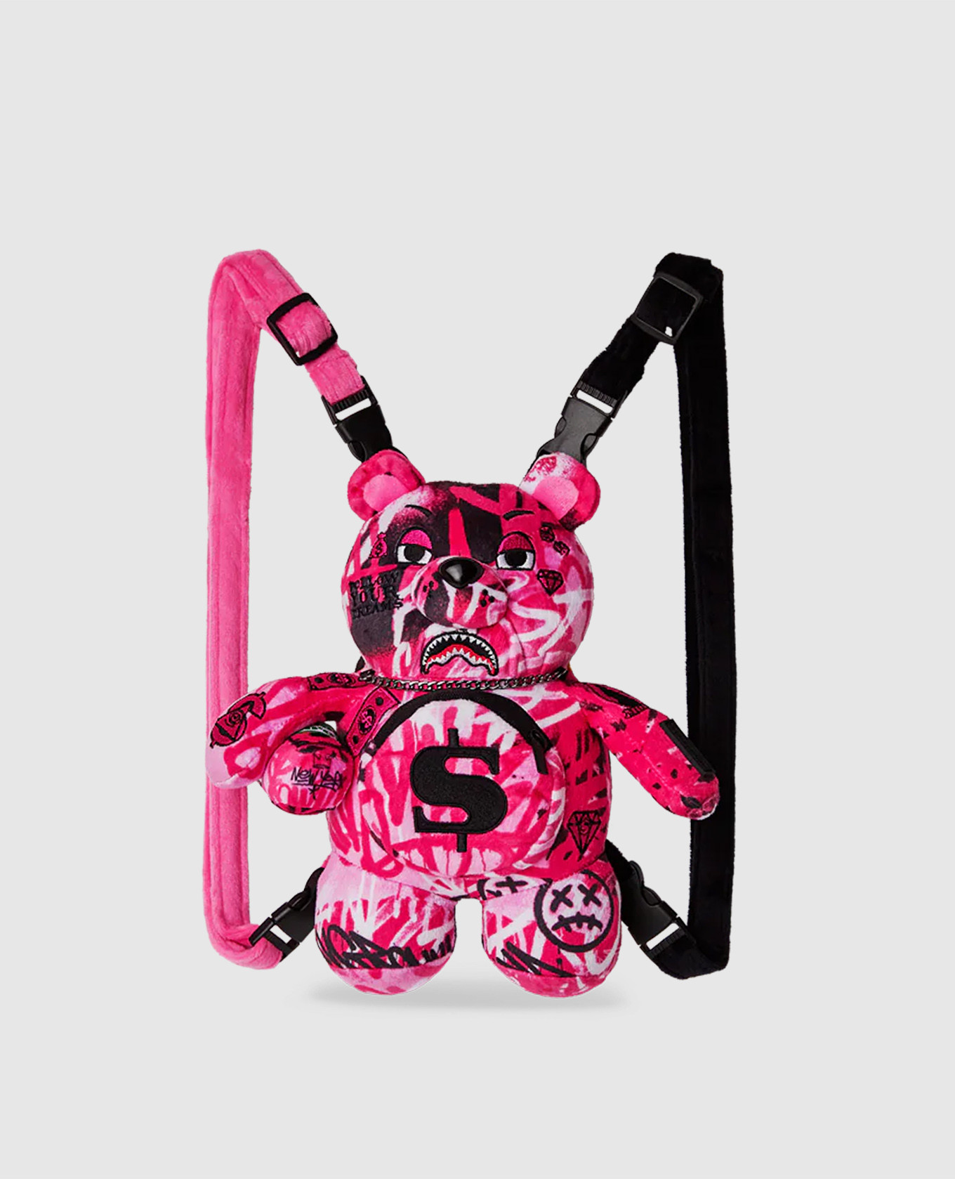 

Children's pink mini backpack AFTERGLOW SKYGLOW BEAR CUB Sprayground, Розовый