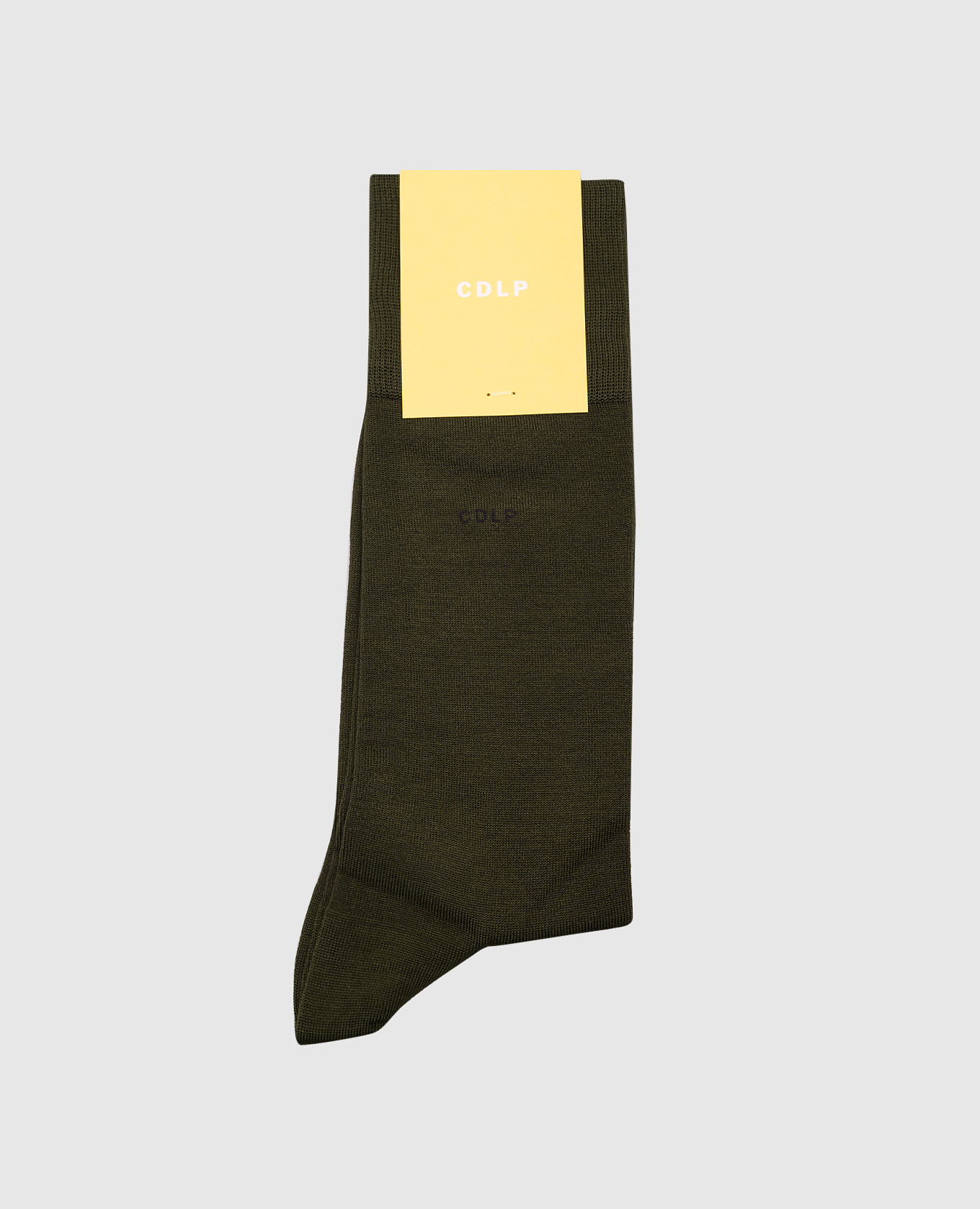 

Green socks with logo CDLP