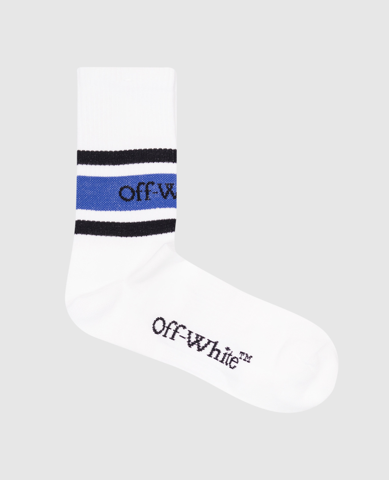 

White socks with logo pattern Off-White