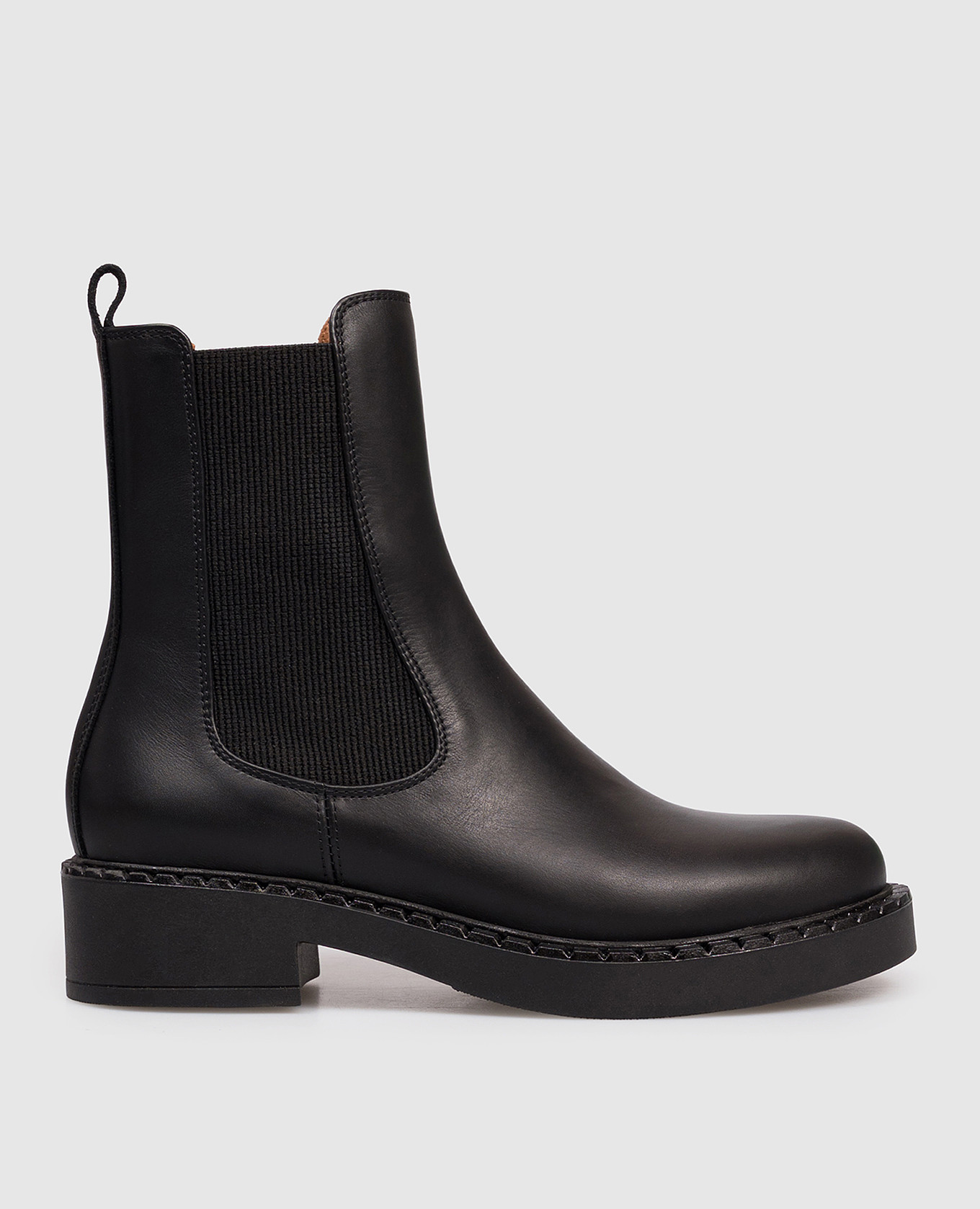 

Black leather Chelsea boots Babe Pay Pls