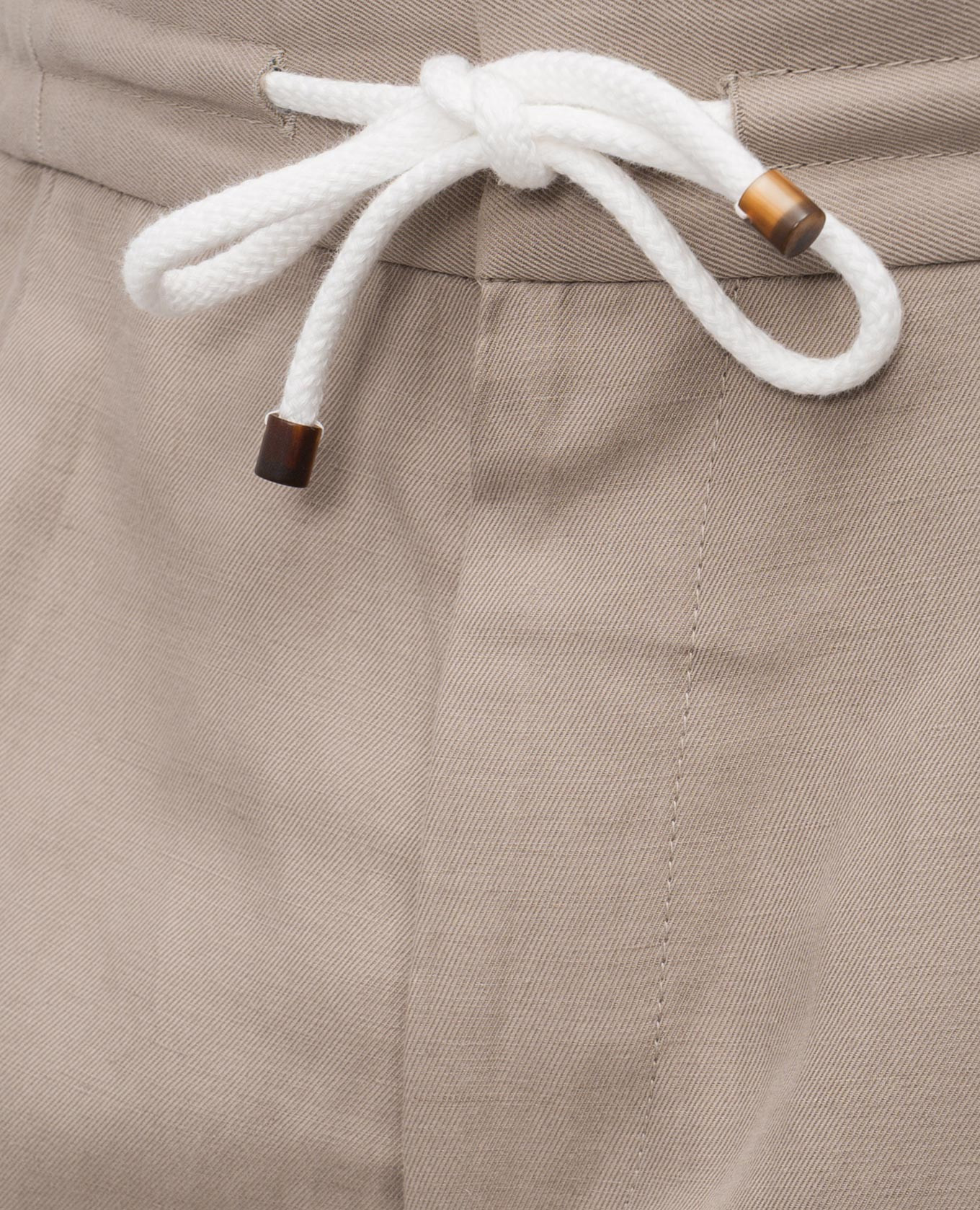 

Beige linen shorts Brunello Cucinelli