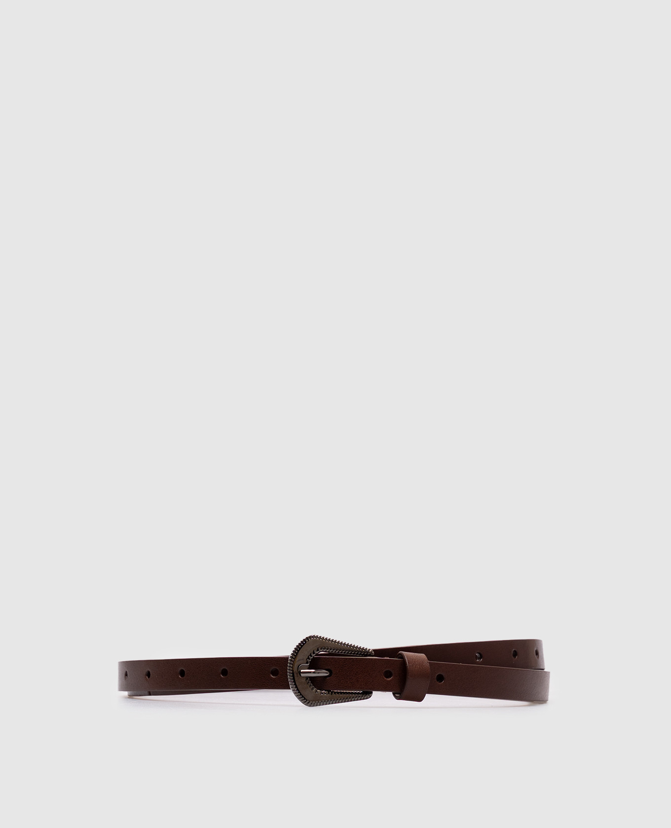 

Brown leather belt Brunello Cucinelli